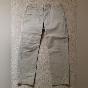 J Crew Broken In Relaxed Men's Khakis 34 x 30